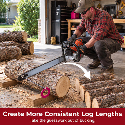 Chainsaw Cutting Guide Marker – Accurate Log Bucking Tool