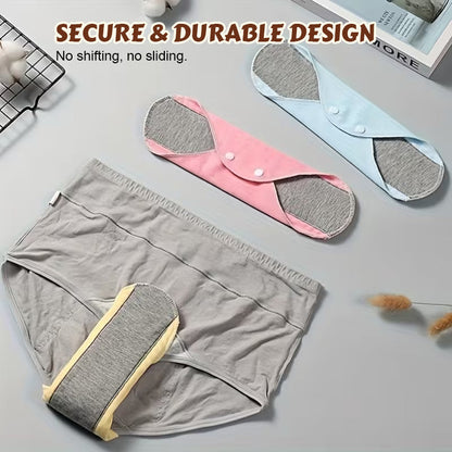 Grafenbindor - Extra längre och bredare tvättbara läckagesäkra underkläder🛡️💜