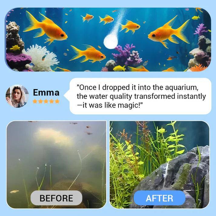 🐠 LIMITED-TIME 50% OFF! 💥 Powerful Aquarium Water Purification Tablets – Clarifies Water, Removes Toxins, Safe for Fish ✨