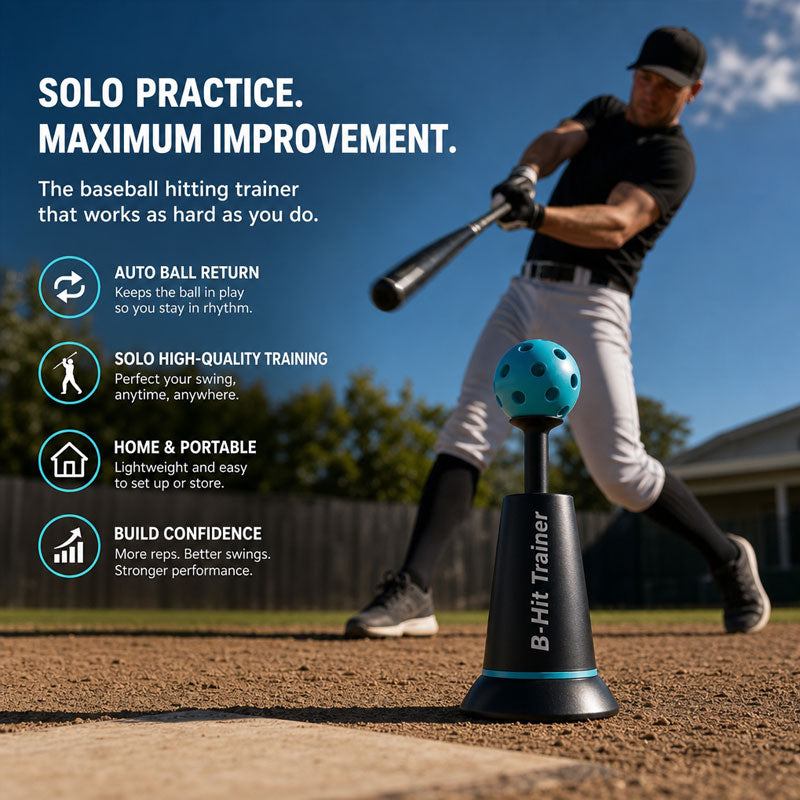 Sports Tee Popper Baseball Batting Trainer