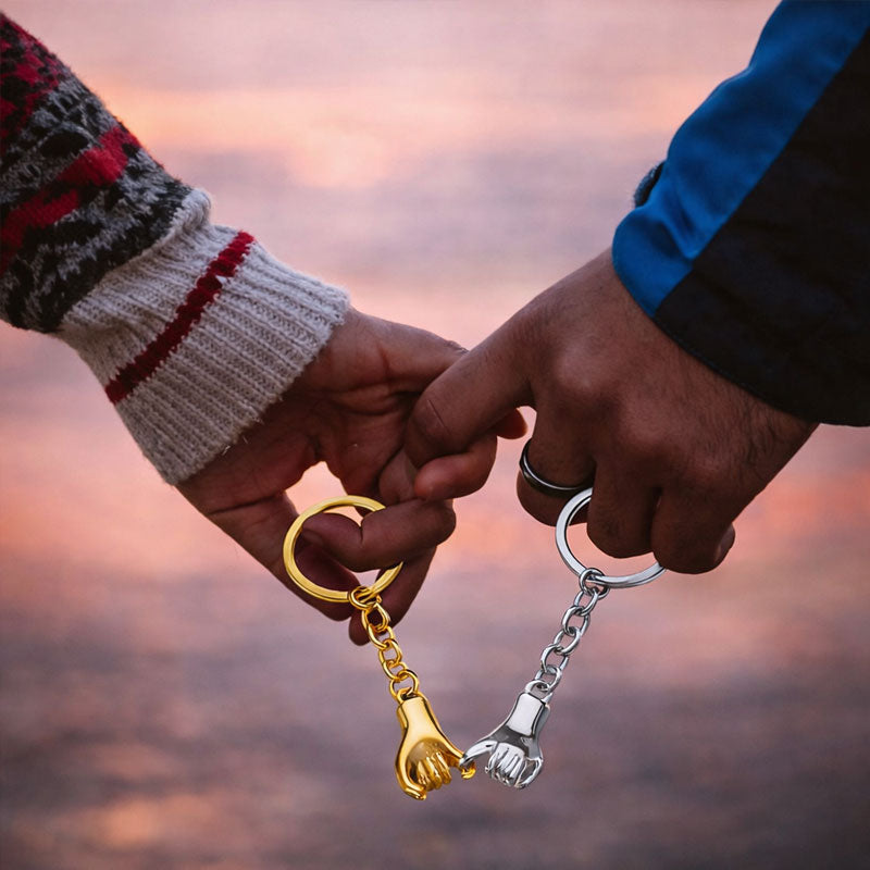 Pinky Promise Par Nyckelringsset