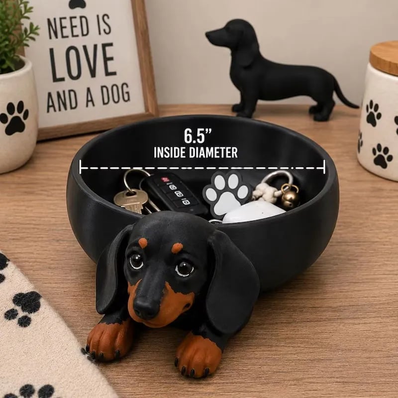 Dachshund Catch All Tray