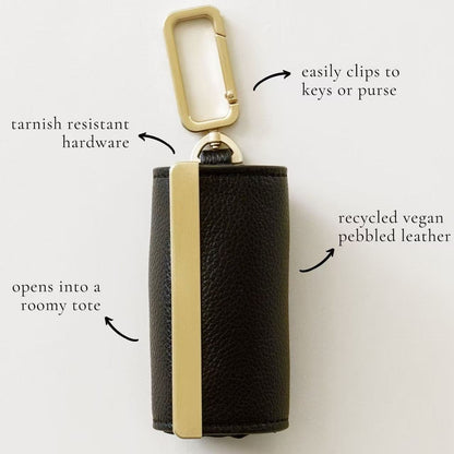 ✨🔥Hopfällbar nyckelringsväska - Stor, miljövänlig och praktisk shoppingväska