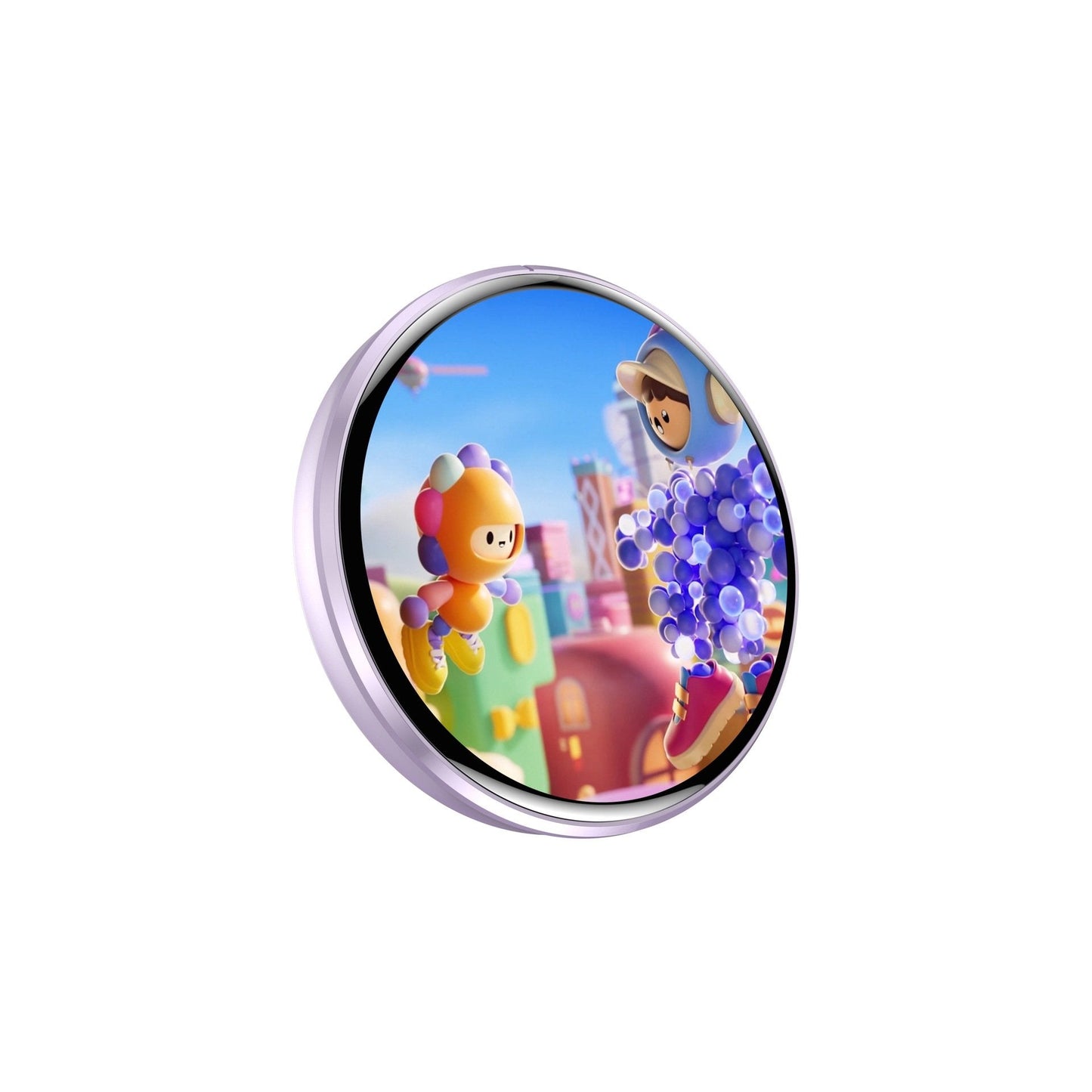 📱 Pixel Touch Digital Badge-skärm – 📸 500mAh Lätt Foto/Video/GIF-nål