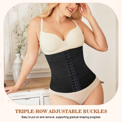 Midjeformande, magplattande, knäppt midjeband🔥✨