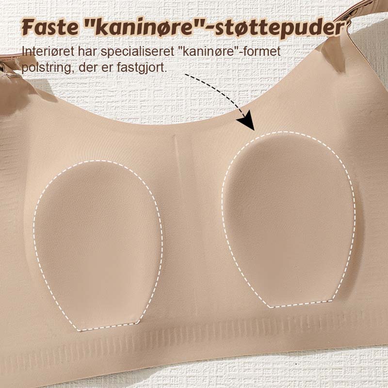 Kaninöronkåpor, justerbar bh med trådlös sladd