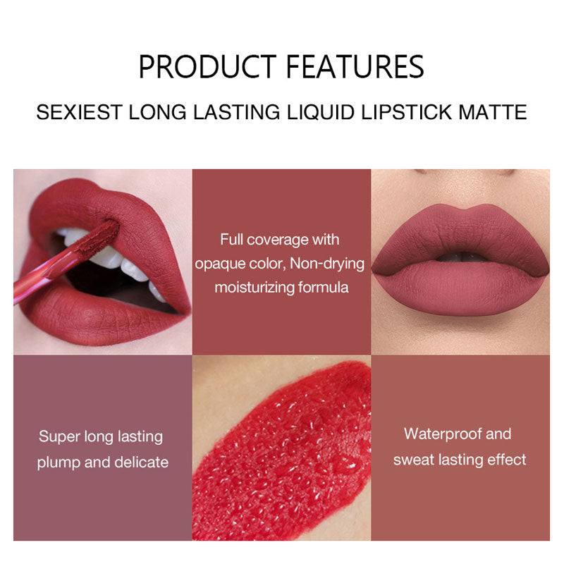 Non-stick Cup Mist Lip Gloss Set Presentask