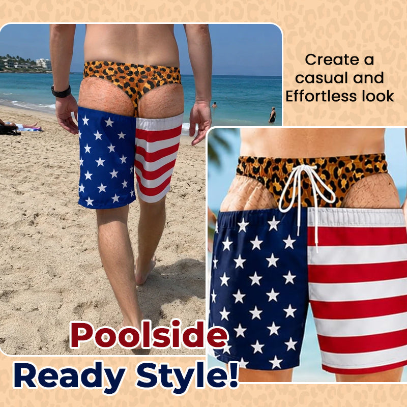 Funny Underwear Beach Boxer Briefs