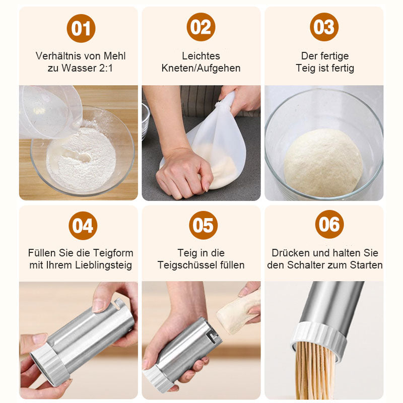 Multifunktionell helautomatisk hushållspastamaskin 🍜