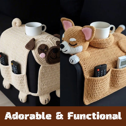 🐶 Cozy Companion Vibes – Virkad Hundsofforganisator