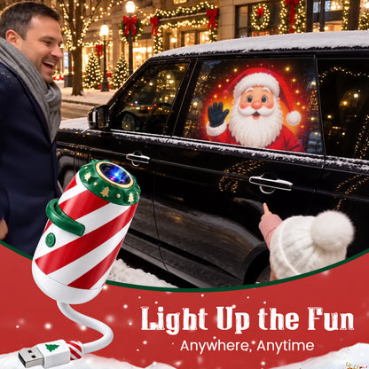Merry Ride Christmas Car Projector Light