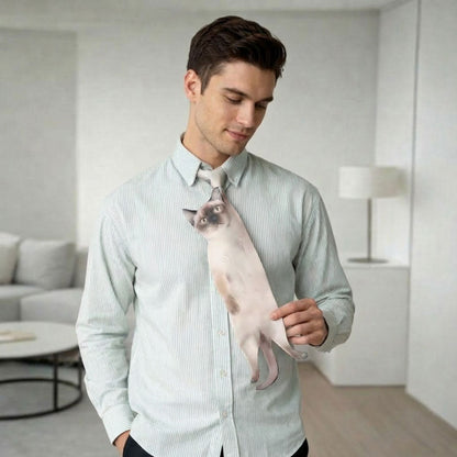 🐱 Söt och rolig kattungeslips