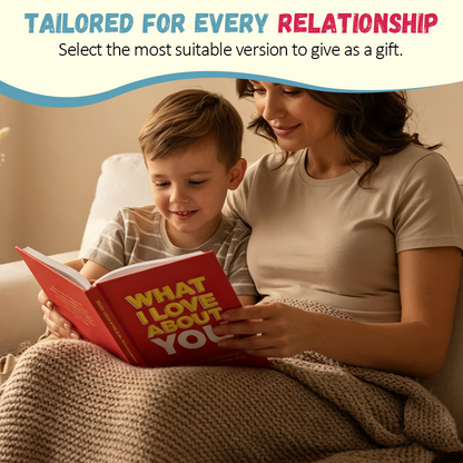 "Vad jag älskar med dig"-boken – En innerlig hyllning till dina favoritpersoner