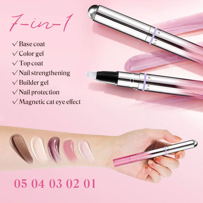 ✨7-i-1 kattögon-nagelskyddspenna
