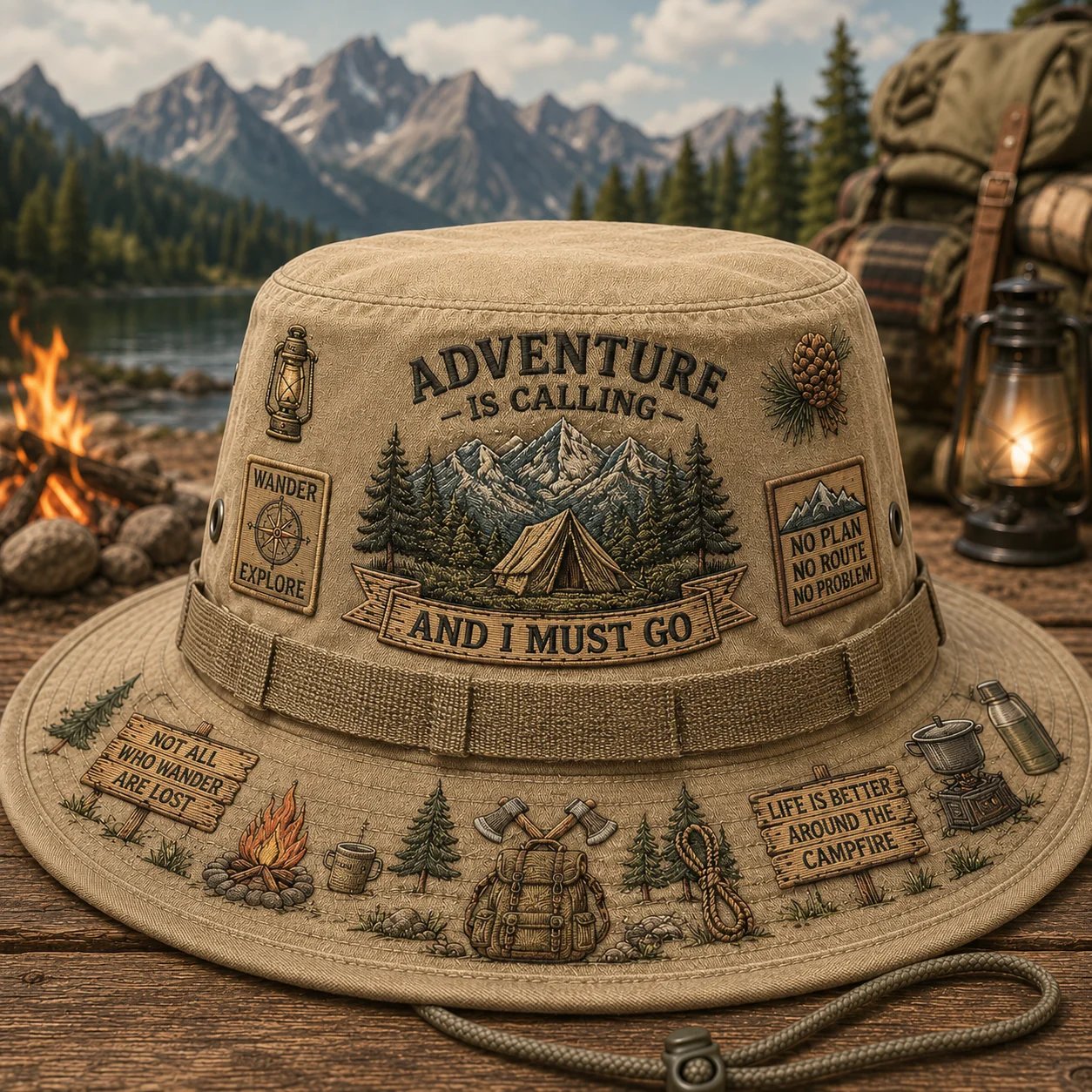 🌲Adventure is a way of life – Boonie hat