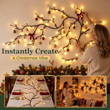 Warm White LED Branch Light Decorative Night Light