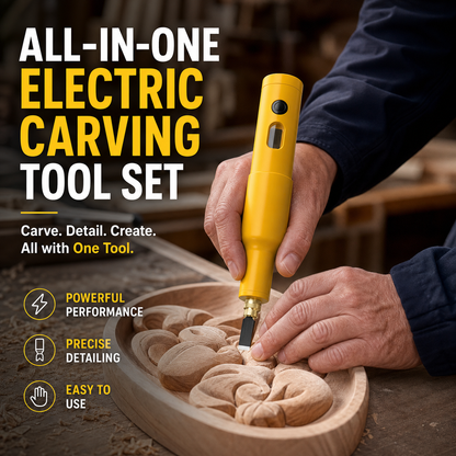 🎉 2026 Sale — Over 33,000 Sold! 💞 All-in-One Cordless Electric Carving Tool Set