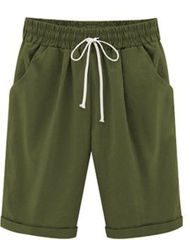 Resår i midjan, avslappnade och bekväma sommarshorts