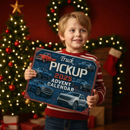 Adventskalender för pickupbilar