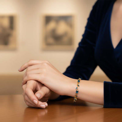 Högkvalitativa armband av natursten