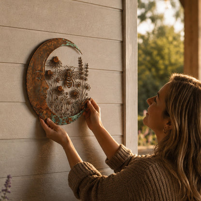 🌙Dragonfly Moon Wall Decor