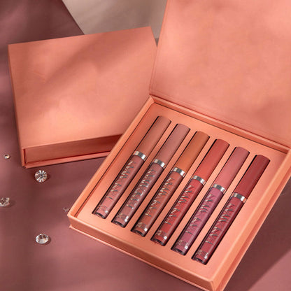 Non-stick Cup Mist Lip Gloss Set Presentask