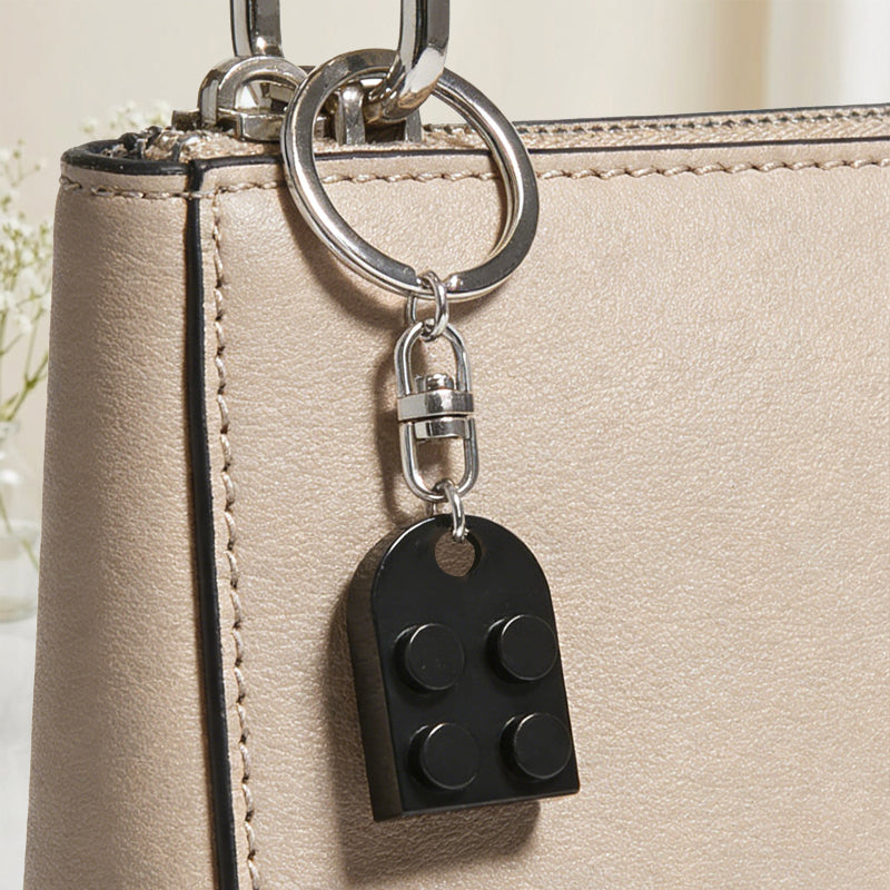 Hjärtbokstäver Nyckelringsset