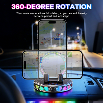 🚗 Smart trådlöst biltelefonfäste med automatisk låsning