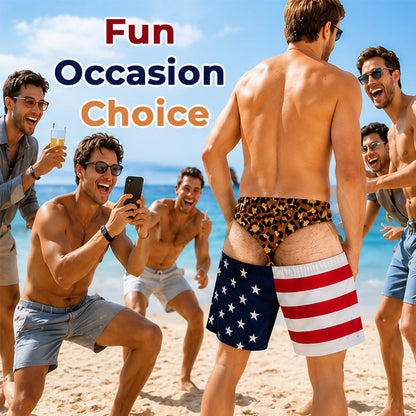 Funny Underwear Beach Boxer Briefs