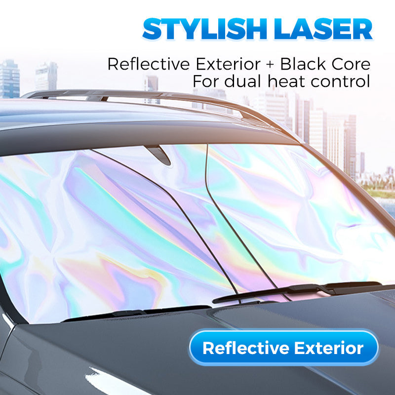 🌞🌈Laser solskydd för bilvindruta