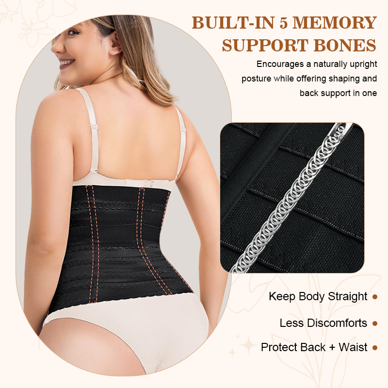 Midjeformande, magplattande, knäppt midjeband🔥✨