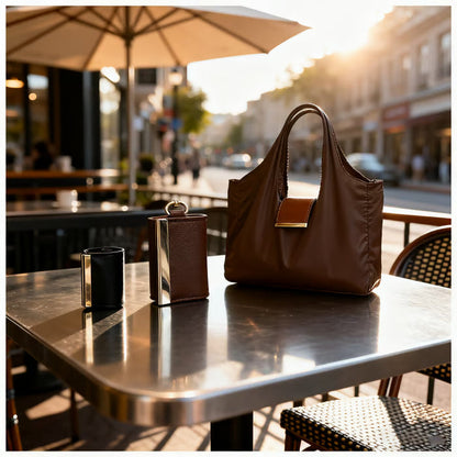 ✨🔥Hopfällbar nyckelringsväska - Stor, miljövänlig och praktisk shoppingväska