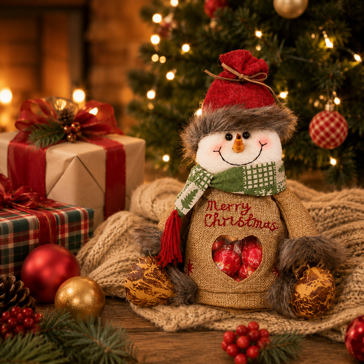 🎉🎅Christmas Gift Bags Zipper Design🎁