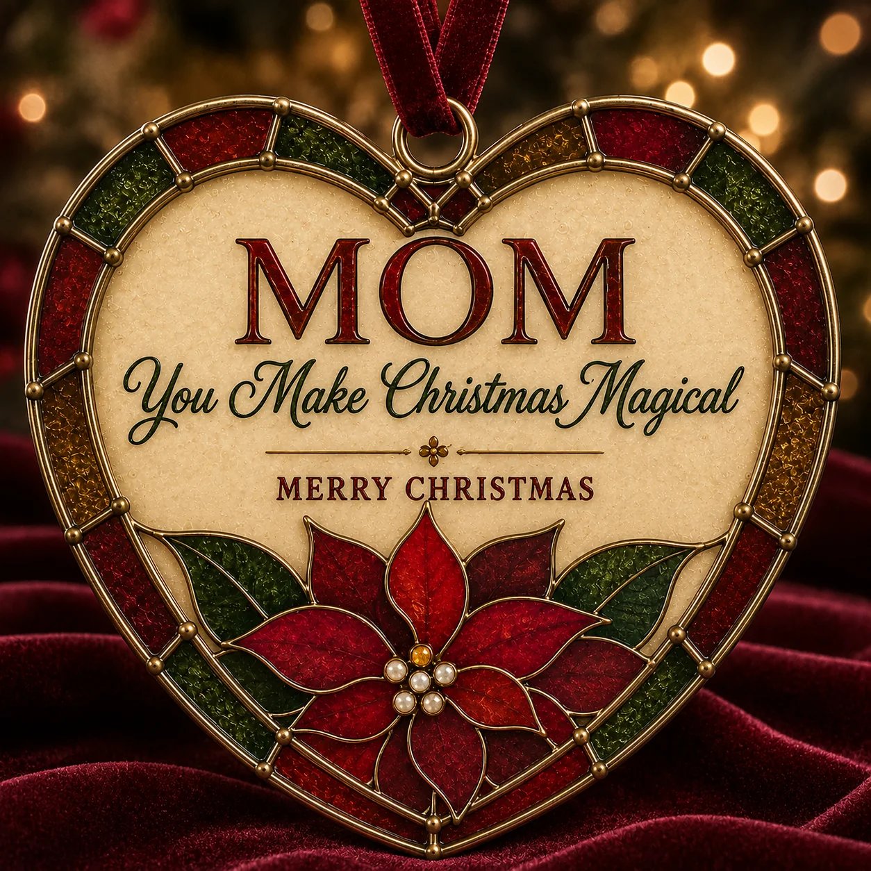 ❤️ Christmas Heart Ornament Collection 🎄