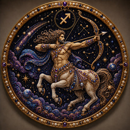 🔥 12 Zodiac Signs Pearl Art Kit ♈🌙