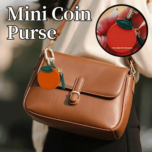 🍋 Mini Coin Purse - Söt nyckelringsplånbok för flicko