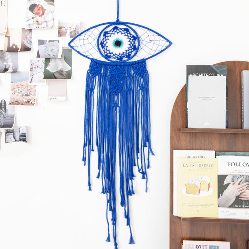 🌙Drömmande vävd väggdekoration