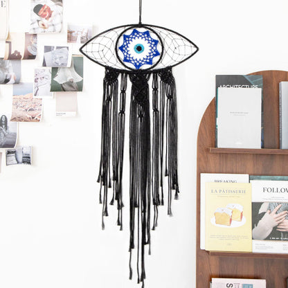 🌙Drömmande vävd väggdekoration