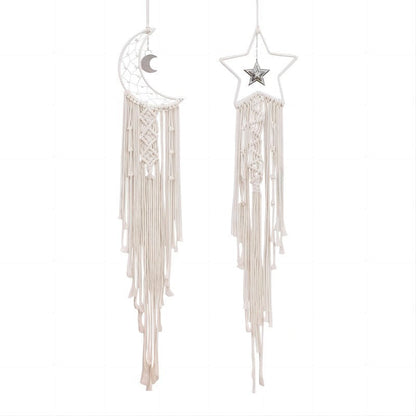 🌙Drömmande vävd väggdekoration