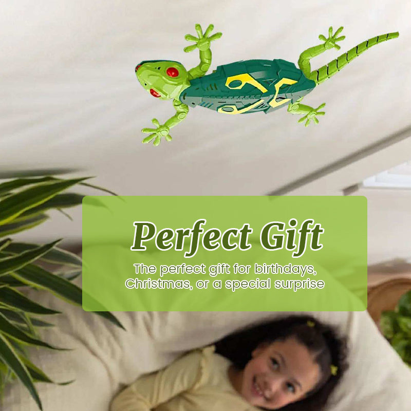 Infraröd väggklättrande gekko-leksak med ljus 🦎✨