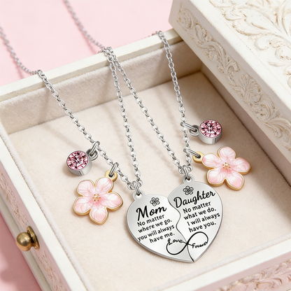 💞 Hjärtformad nyckelringsset — En morsdagspresent för att uttrycka tacksamhet till mamma