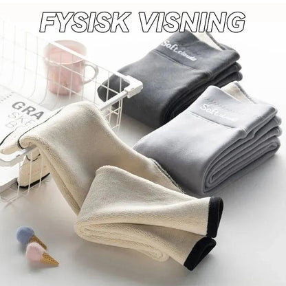 Sherpa-leggings för kvinnor/sherpa-leggings