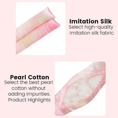 🌸 Satin Heatless Curling Rod Kit - enkla lockar, en hårvänlig skönhetshemlighet!