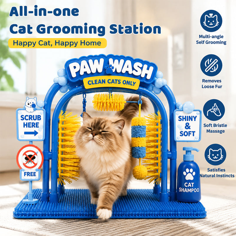 Cat Combing Station