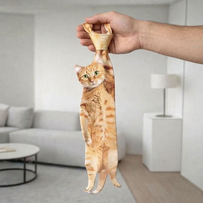 🐱 Söt och rolig kattungeslips