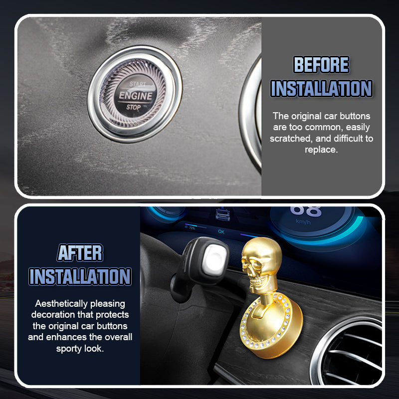 💀 Startknappsskydd med dragkrok