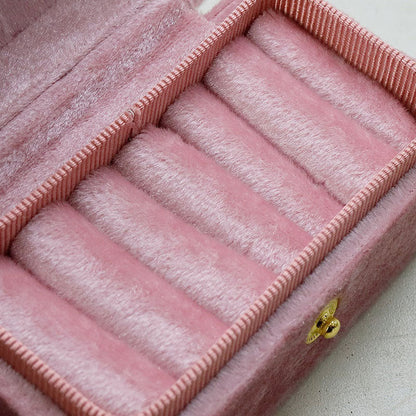 Mini smyckeskrin i sammet