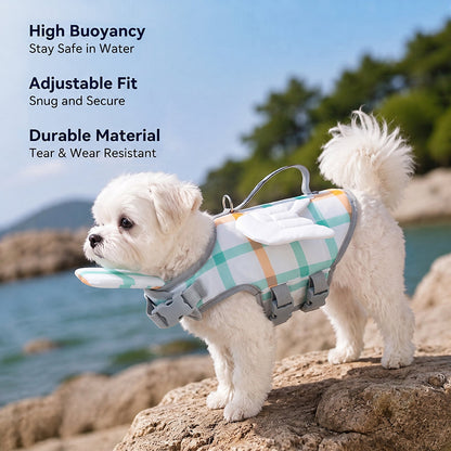 Animal-shaped Dog Life Jackets Swimsuits And Pet Buoyancy Suits
