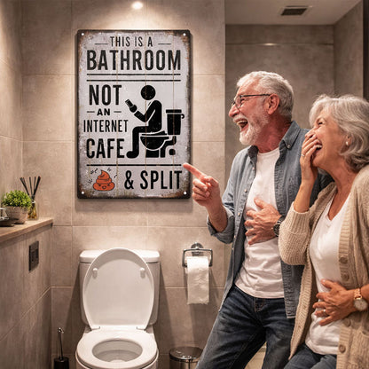 🚽 Detta är ett badrum, inte ett internetcafé