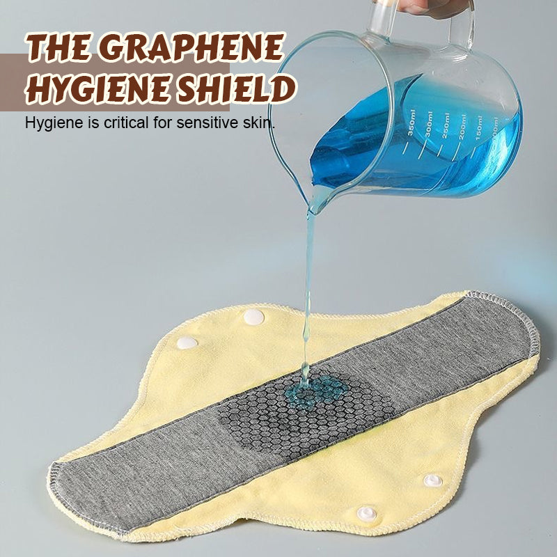 Grafenbindor - Extra längre och bredare tvättbara läckagesäkra underkläder🛡️💜